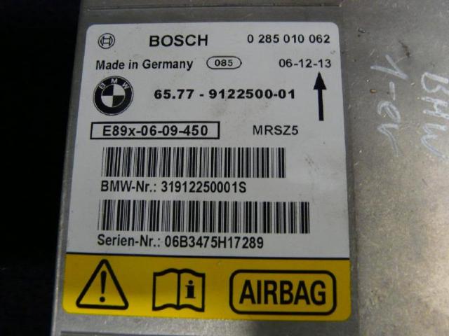 Steuergeraet airbag bmw 1er e87 0285010062 bild2