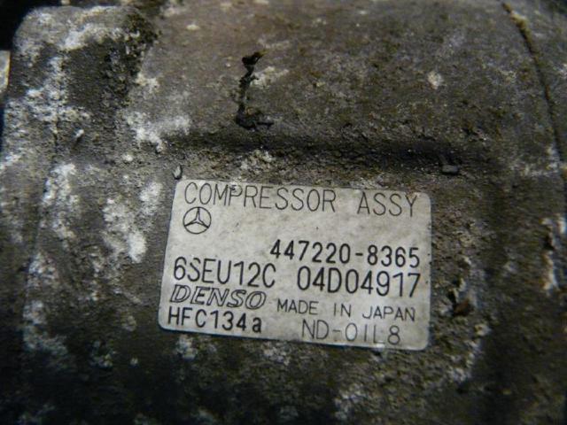 Klimakompressor w168 a0002307911 447220-8365 bild2