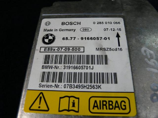 Steuergeraet airbag e91 65.77-9166057-01 bild1