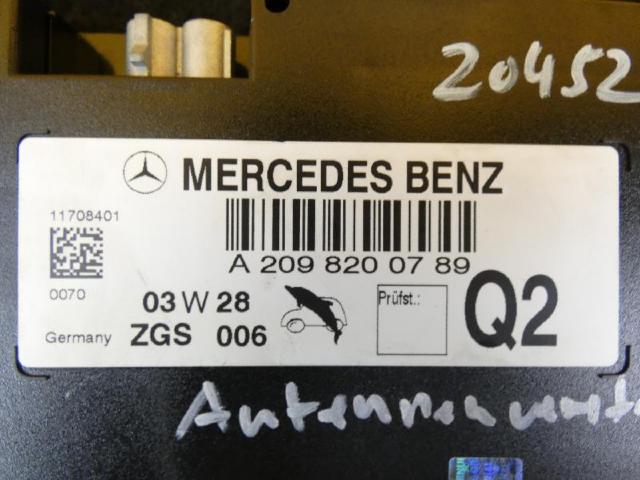 Antennenverstaerker w209 clk a2098200789 bild1
