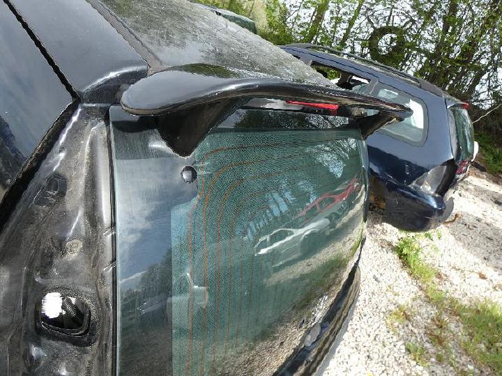 Heckklappe peugeot 107 schwarz  exz bild1