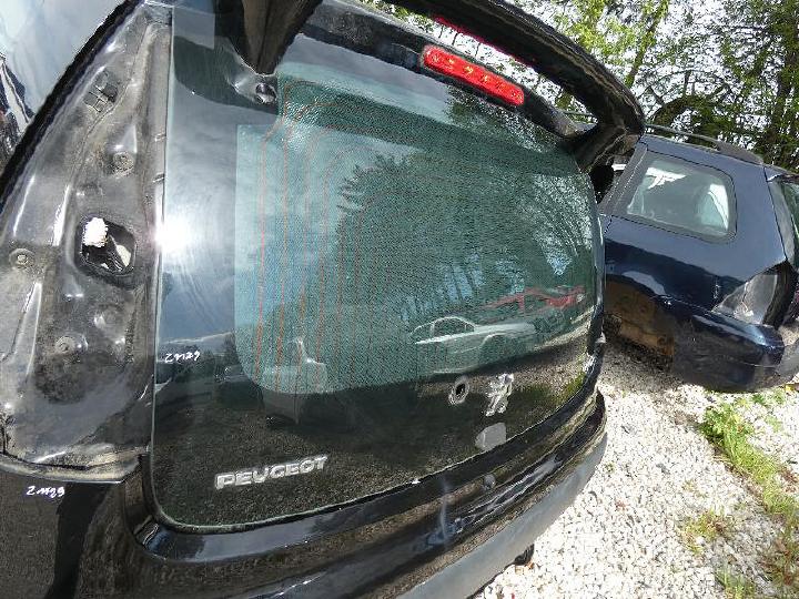 Heckklappe peugeot 107 schwarz  exz bild1