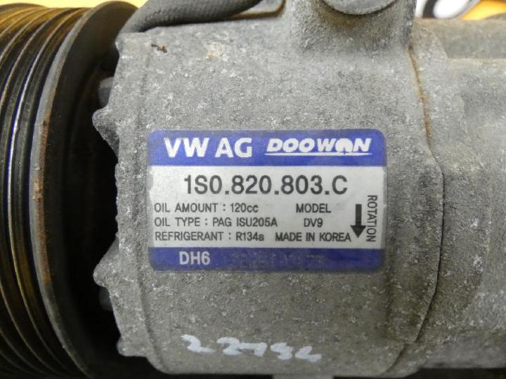 Klimakompressor 1s0.820.803.c vw up 1,0 Bild