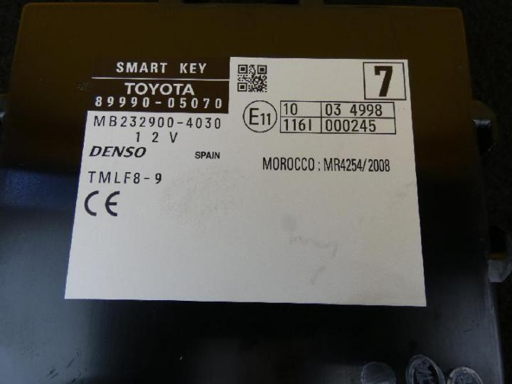 Smart key 89990-05070 avensis t27 bild2
