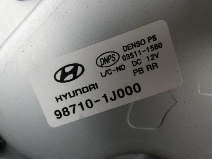 Wischermotor hinten 98710-1j000 hyundai i20 Bild