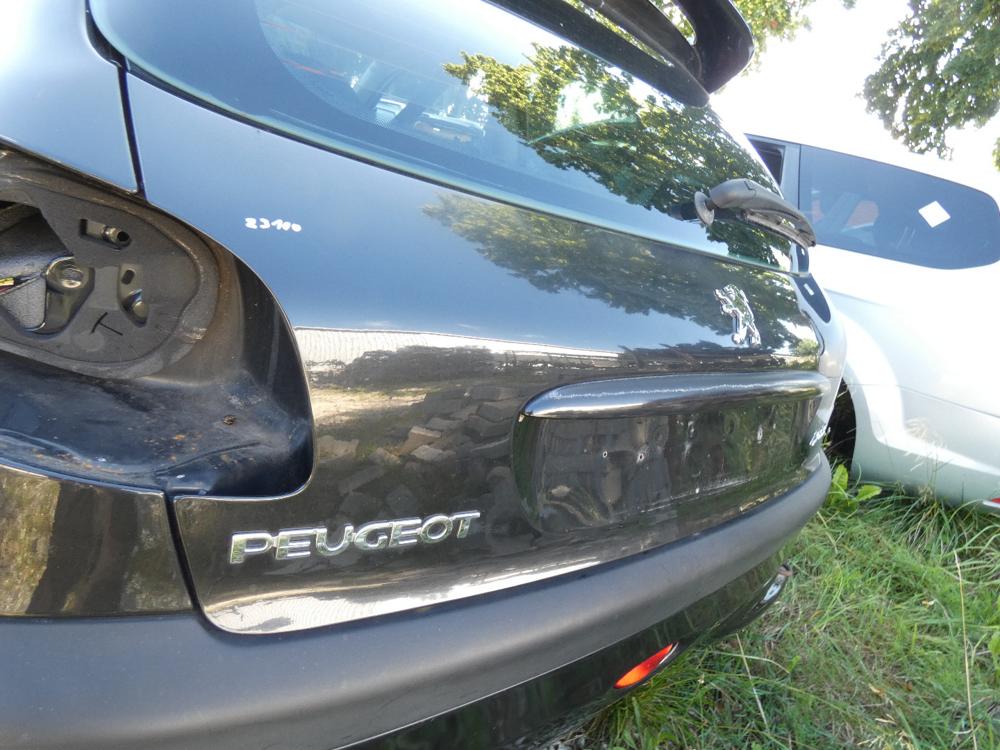 Heckklappe peugeot 206 facelift 2a 2c bild1