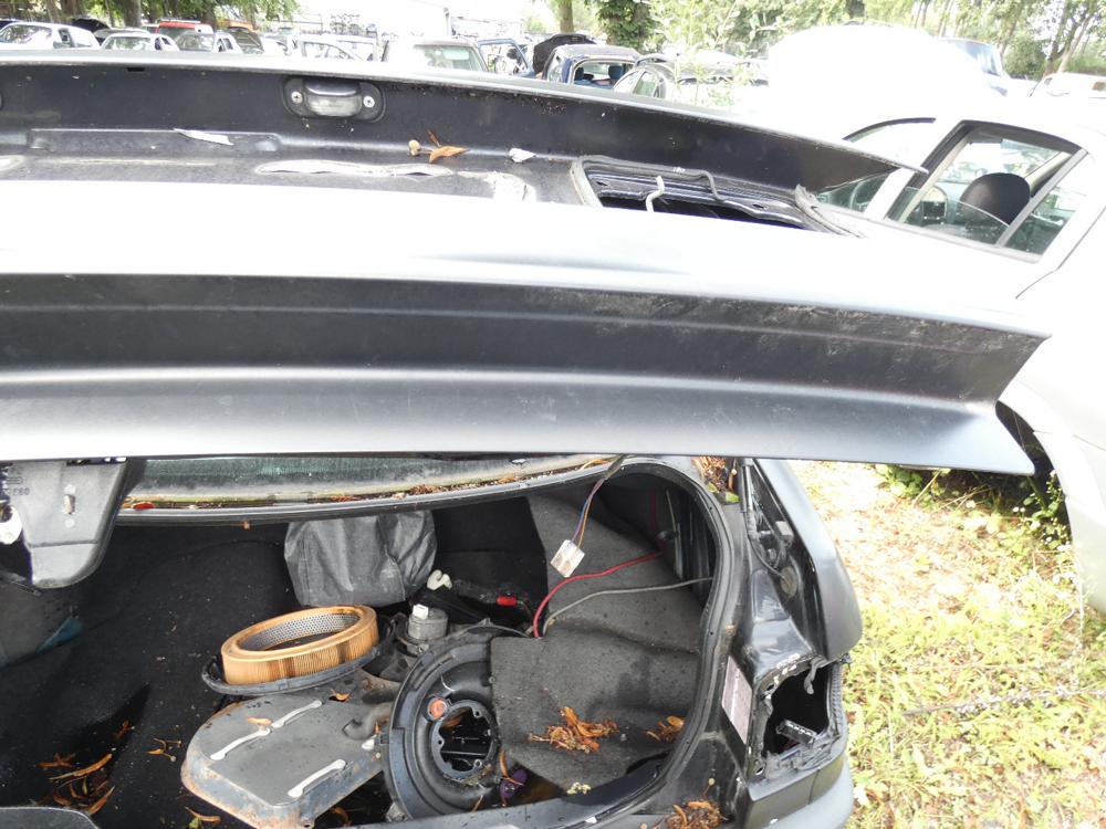 Heckklappe audi 80 89 schwarz-matt bild1