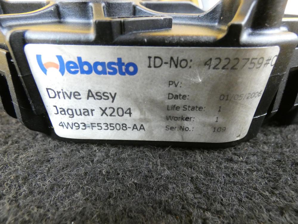 Motor schiebedach 4w93-f53508-aa jaguar ccx 2,7 bild2