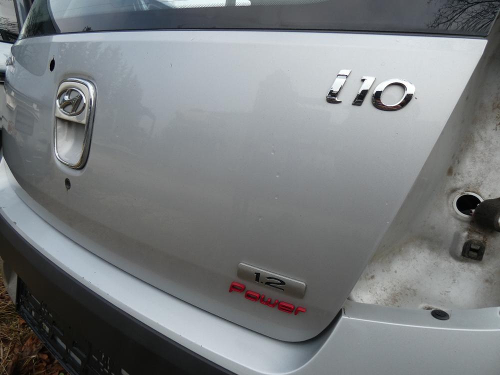 Heckklappe hyundai i10 sleek silver hd bild1