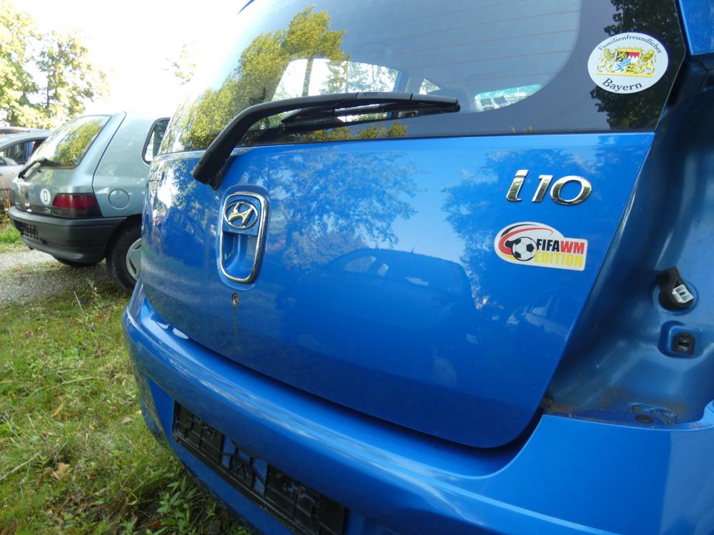 Heckklappe hyundai i10 pa alpine blue de bild1