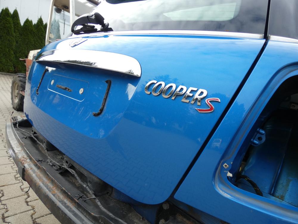 Heckklappe cooper s r56 laser blue a59 5 bild1