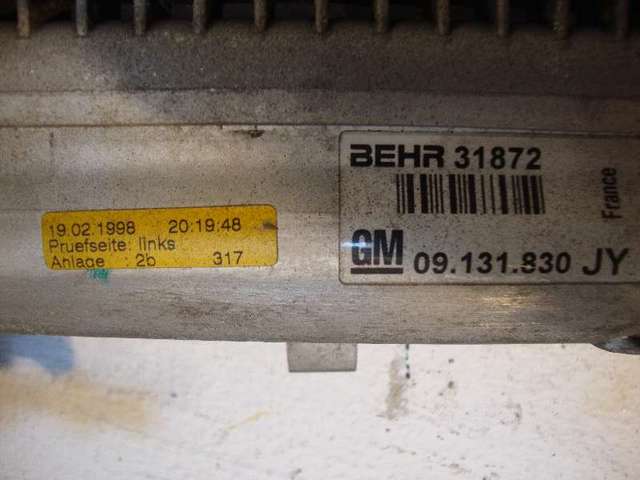Kondensator klimaanlage astra g kombi 1,6 Bild