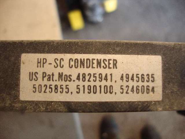 Kondensator klimaanlage  golf 3 kombi bild1