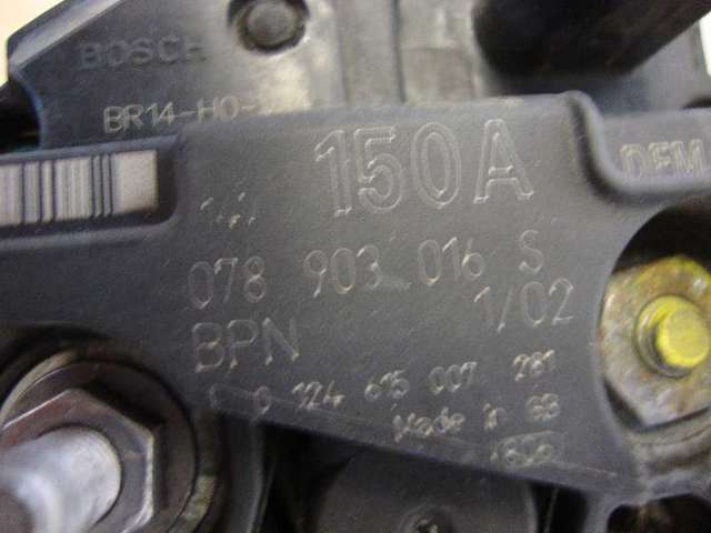 Lichtmaschine  150a   a4 avant b6 3,0  bj02 bild2