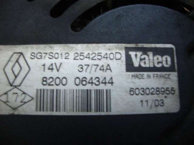 Lichtmaschine renault kangoo 1,2 bj 03 bild1