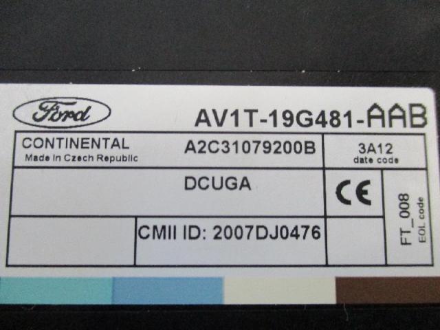 Steuergeraet komfort ford b-max 1,0 bj 2013 Bild