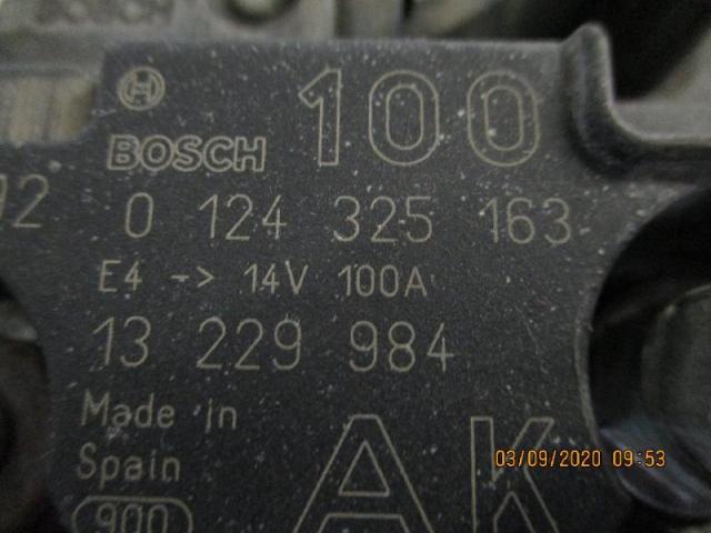 Lichtmaschine   meriva 1,6 bj 2008 bild1