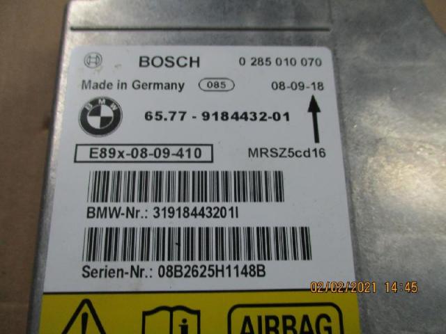 Steuergeraet airbag  bmw 118 1 e81 bj 2008 bild2