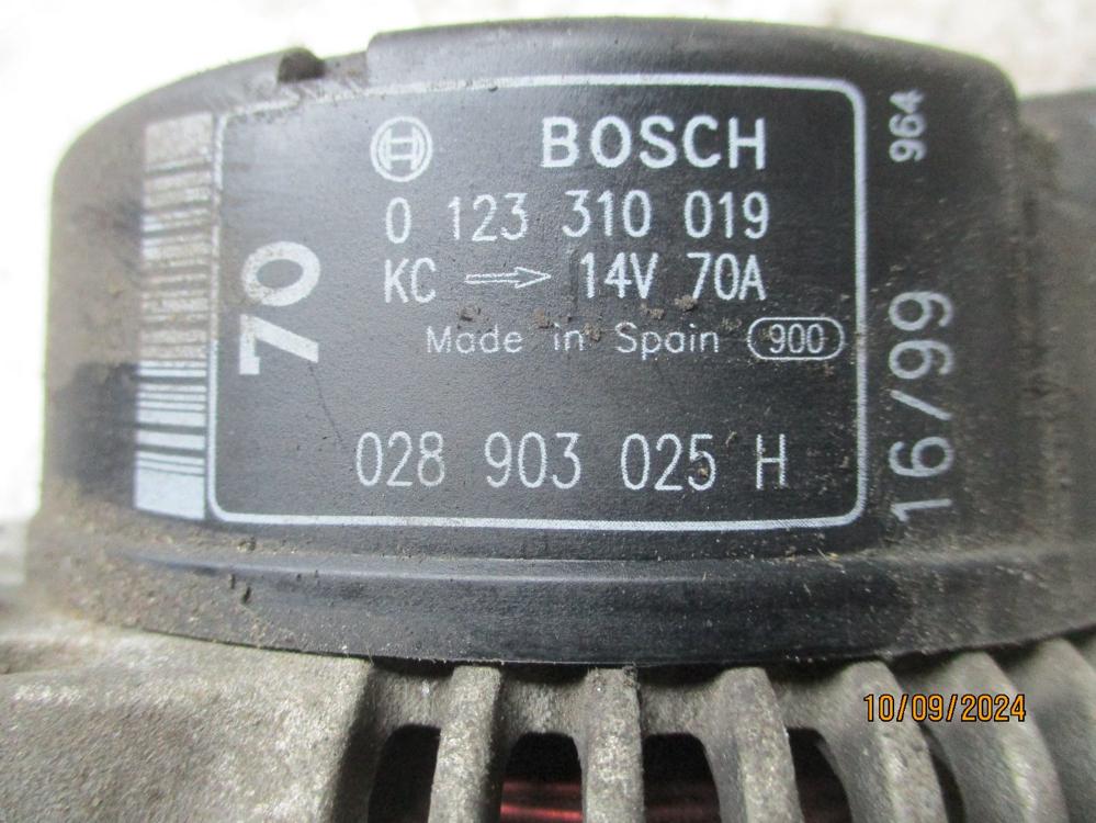 Lichtmaschine   generator  seat arosa 1,0 bj  99 bild1