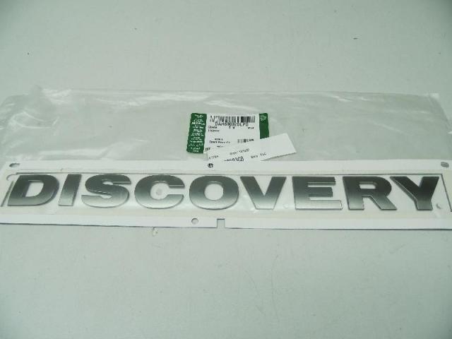 Discovery 3 schriftzug heckklappe set chrom Bild