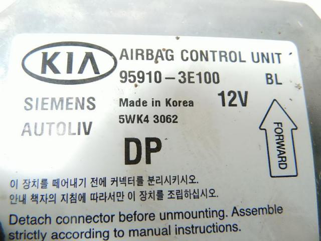 Steuergeraet airbag 95910-3e100 Bild
