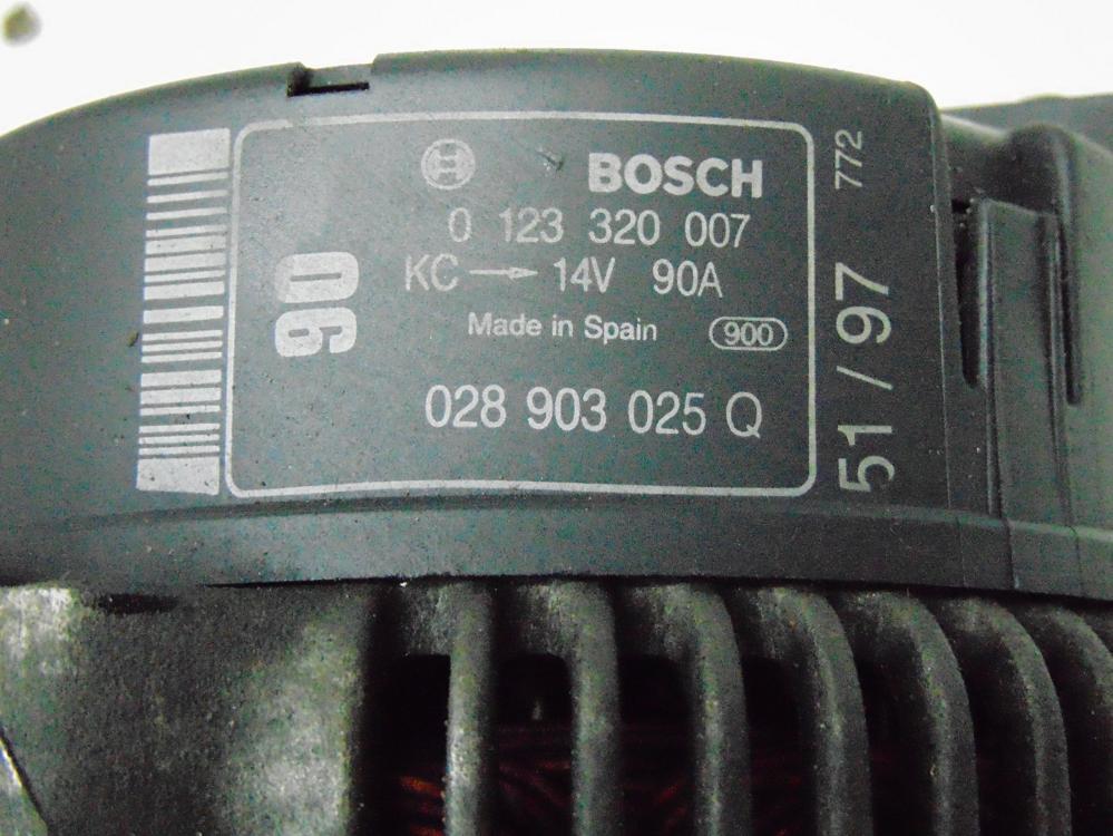 Generator   lichtmaschine 1,6  90a bild1