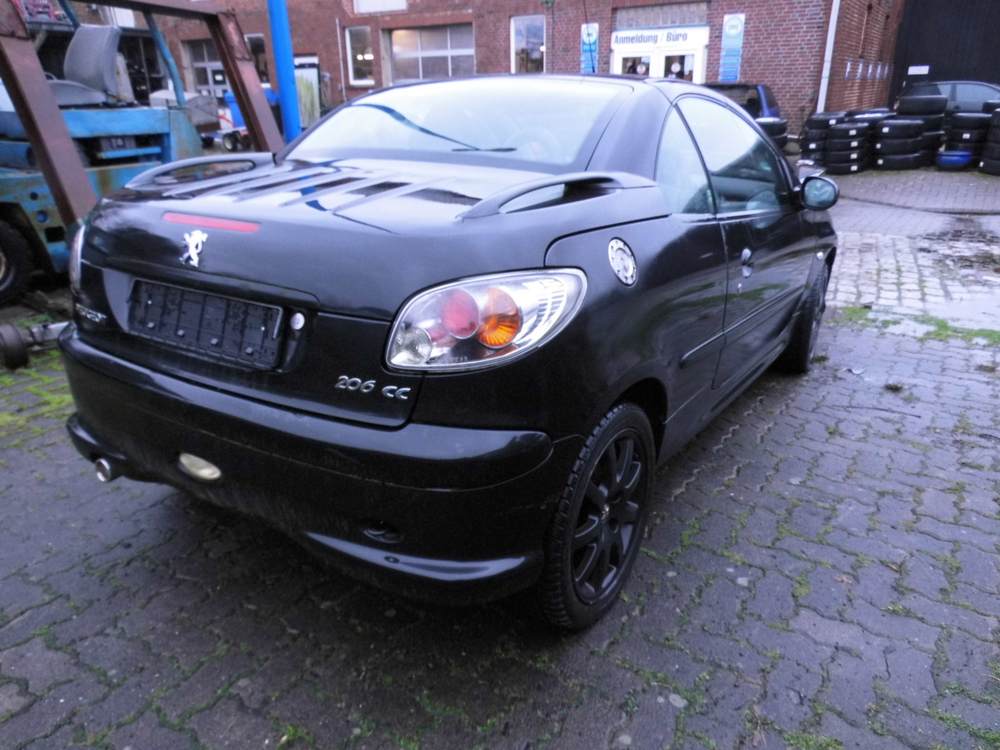 peugeot 206 cc cabrio  bild1