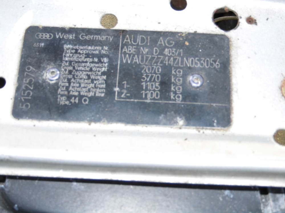 audi 200 lim. avant  bild1